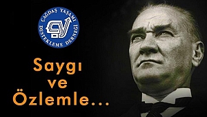 Çağdaş Yaşamı Destekleme Derneği 10 KASIM'I unutmadı