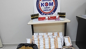 AKHİSAR DA İÇKİ VE UYUŞTURUCU KAÇAKÇILARI YAKALANDI