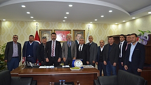 Başkan AKBUĞA dan Ak Parti İl Başkanı Hızlıya Ziyaret