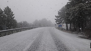 Manisa ya' Yılın ilk karı düştü