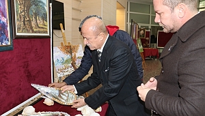 Sanatçı Türkel Karma El Sanatları Sergisini Açtı