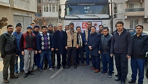AKHİSAR’dan İDLİB’e YARDIM
