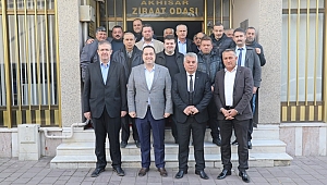 Başkan Dutlulu’dan ziraat odasına ziyaret