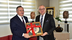 Başkan Ergün, Grup Başkanvekili Erkan Akçay’ı Ağırladı