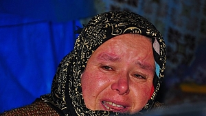 depremde ağlatan bekleyiş