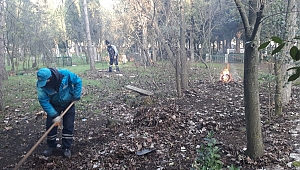 Erdelli Mezarlığı'nda Bakım Çalışması