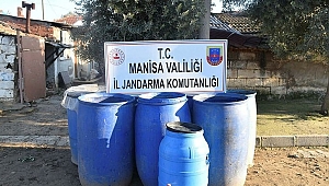 Jandarmadan kaçak alkol operasyonu
