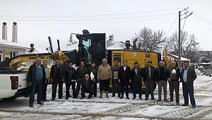 Muhtardan, Başkan Ergün’e Karla Mücadele Teşekkürü