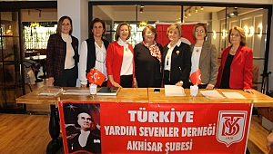 YARDIMSEVERLER DERNEĞİ GENEL KURULUNU YAPTI
