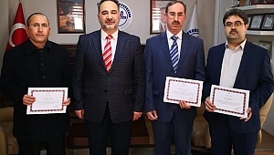 MÜFTÜLÜK DEN DİN GÖREVLİLERİNE EŞEKKÜR BELGESİ