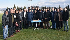 TÜRFAD Menemen maçı öncesi Akhisarspor´u Ziyaret etti