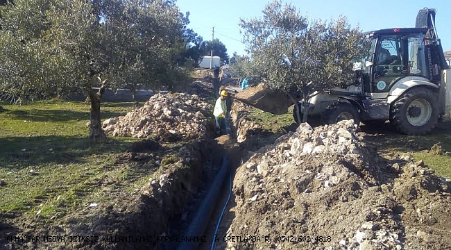 Tütenli’de Deprem Çadırlarının Altyapı İhtiyacı Karşılandı