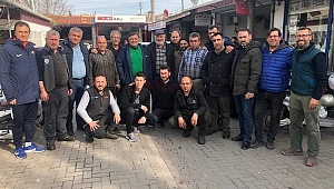 Akhisarspor sanayi esnafıyla bir araya geldi