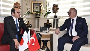 Japonya İstanbul Başkonsolosu’ndan Başkan Ergün’e Ziyaret
