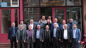 Komisyon Üyeleri Meslek Erbaplarını Ziyaret Etti