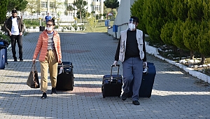 14 Günlük Karantina Süresi Biten Vatandaşlarımız Evlerine Uğurlandı