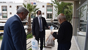 65 Yaş Üstüne Maskeler Büyükşehir’den