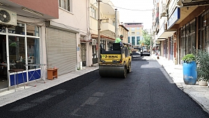 Akhisar Belediyesi, asfalt çalışmalarına son sürat devam ediyor