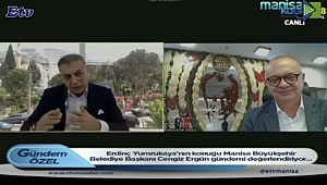 Başkan Ergün Manisa Büyükşehir Belediyesinin Çalışmalarını Anlattı