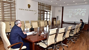 Camilerde Cemaatle Birlikte Kılınacak Namaz Öncesi Alınacak Tedbirler, Vali Deniz Başkanlığında Görüşüldü
