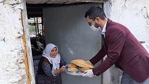 Din görevlilerinden mahalleye sıcak yemek