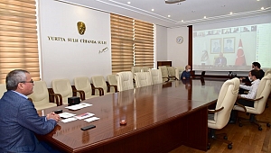 Vali Deniz Başkanlığında, Kaymakamlar ve İl Umumi Hıfzıssıhha Kurulu Üyeleri ile Toplantı Gerçekleştirildi