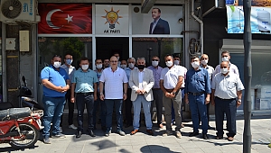 Akhisar Ziraat Odasından AK Parti ve İYİ Parti Ziyareti