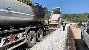 Akçaalan’da Asfalt Mesaisi Başladı