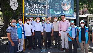 AKHİSAR MÜFTÜLÜĞÜ 2020 YILI VEKÂLETEN KURBAN TANITIM STANTLARINI AÇTI