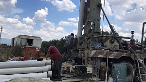 Süleymanlı'da Saniyede 7 Litre Verime Sahip Suya Ulaşıldı
