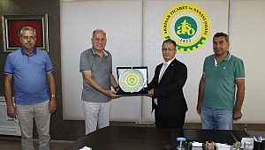 İL EMNİYET MÜDÜRÜ USLUSOY ATSO’YU ZİYARET ETTİ