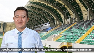 KALIN : “Kulübüne üye ol, Akhisarspor’a destek ol” diyerek Tüm Akhisar sevdalılarına Akhisarspor’a üye olma çağrısında bulundu.