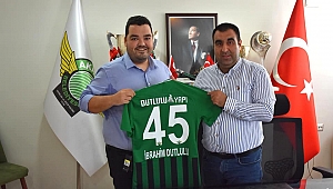 Akhisarspor'un 2020-2021 Sezonu Forma Sırt Sponsoru DUTLULU YAPI oldu.