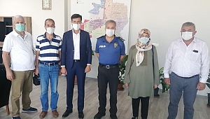 İYİ PARTİ'DEN EMNİYET MÜDÜRÜNE ZİYARET