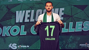 Konyaspor, geçtiğimiz sezon Akhisarspor forması giyen Sokol Cikalleshi'yi transfer etti