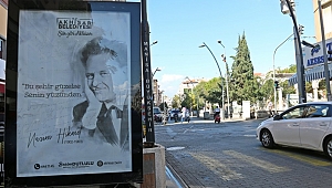Akhisar Belediyesi, sokakları şiirlerle süslendi