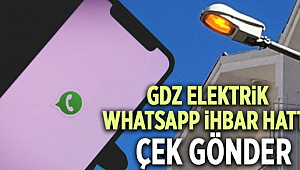 GDZ Elektrik Whatsapp İhbar Hattı