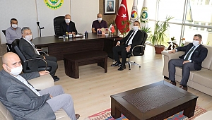 MASKİ GENEL MÜDÜRÜ ATSO’YU ZİYARET ETTİ.
