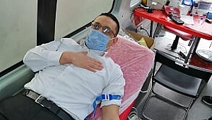 HALK EĞİTİM MERKEZİNDEN KAN BAĞIŞI