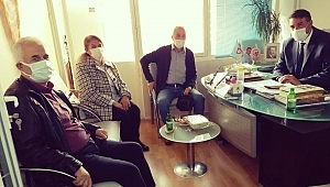İYİ PARTİ'DEN BAKKALLAR ODASINA ZİYARET