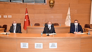 Akhisar Zeytin ve Zeytinyağı Türevleri İhtisas OSB Müteşebbis Heyet Toplantısı Vali Karadeniz Başkanlığında Yapıldı