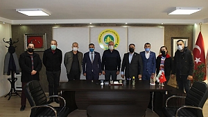 Demokrasi ve Atlım Partisi Akhisar İlçe Teşkilatından Akhisar Ticaret ve Sanayi Odasına Ziyaret