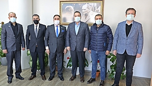 DEVA PARTİSİ BAŞKAN DUTLULU YU ZİYARETTE BULUNDU