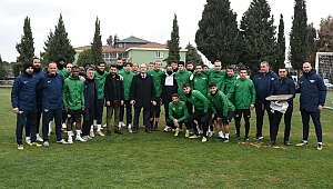 AKHİSAR SPOR'A MORAL ZİYARETİ!