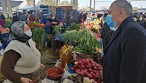 BAKIRLIOĞLU İLÇELERDE ESNAFI DİNLEDİ