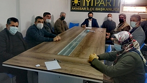 Kahveciler Odası Başkanı Güney den Geçmiş Olsun Ziyareti