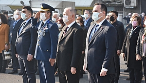 Atatürk'ün Akhisar'a gelişinin 98. yıldönümü törenle kutlandı