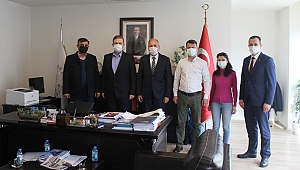 ATSO’DAN BELEDİYE’YE ZİYARET
