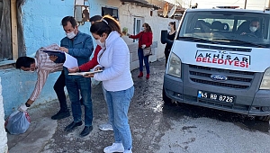 Akhisar Belediyesi'nden karantinadaki ailelere gıda desteği