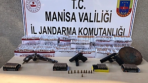 Akhisar'da hem tarihi eserler hem makaronlar ele geçirildi